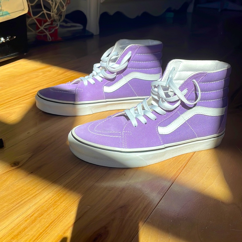 These are new vans that have only been worn once